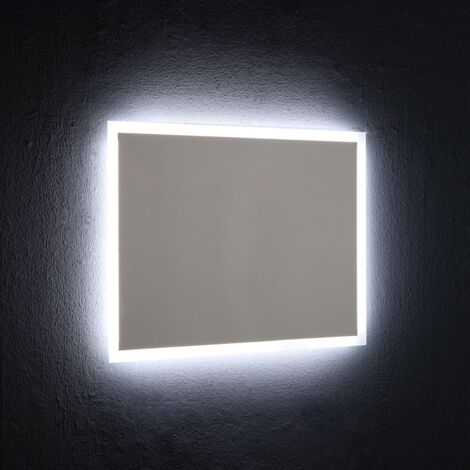 Espejo retroiluminado 80x60 cm reversible
