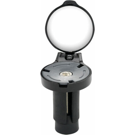 Espejo retrovisor de bicicleta de 2 piezas, espejo para patinete eléctrico, espejo para manillar de patinete retro, espejo convexo para manillar, ajustable 360°, espejo retrovisor de alta definición p