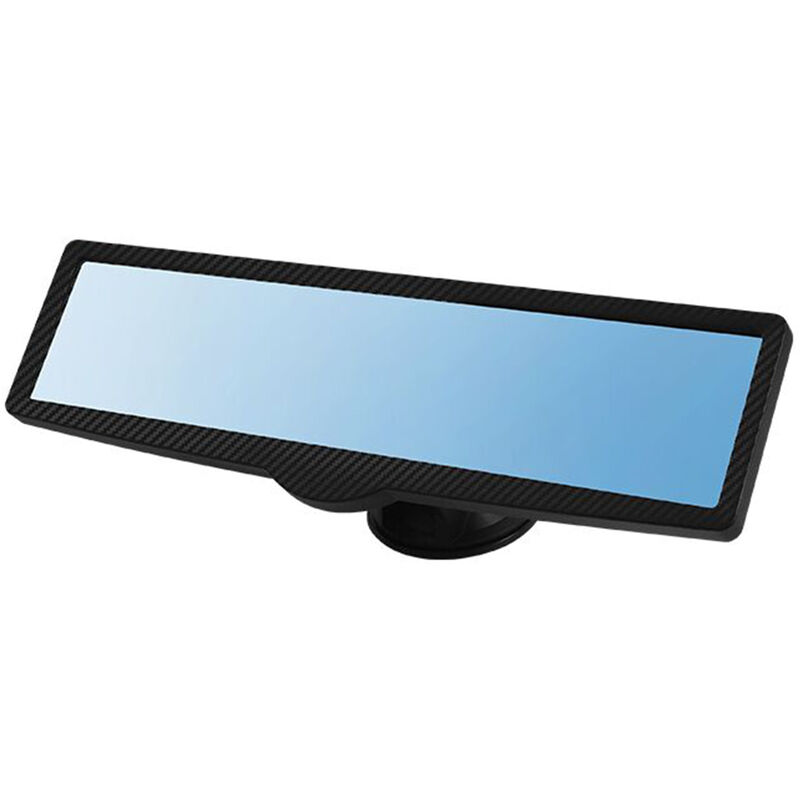 

Happyshop - Espejo retrovisor, espejo retrovisor interior universal ajustable de 360 ​​° con ventosa, 248 * 75 mm,Azul