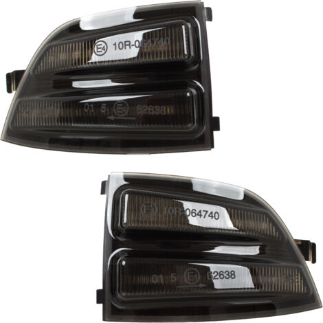 Espejo retrovisor izquierdo y derecho Ford Focus II 04-08 LED DIN脕MICO AHUMADO 2 uds. JUEGO