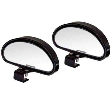Espejo retrovisor para coche, paquete de 2, espejo de punto ciego, espejo retrovisor para todos los coches, espejo convexo con ángulo ajustable