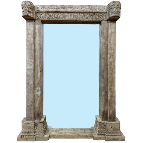 Espejo Teca 150X2X210 Tallas Antiguas Natural