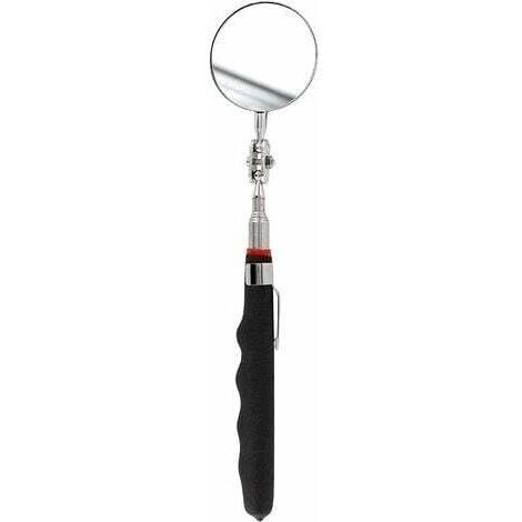 Espejo telescópico ultrafino - Se extiende hasta 70 cm - Doble rótula - Mango antideslizante