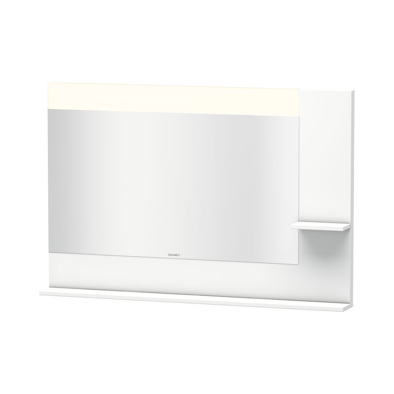 

Duravit Ag - Espejo Vero Duravit con estantes a la derecha e inferior, 7323, 1200mm, Color (frente/cuerpo): Blanco Mate Decoración - VE732301818