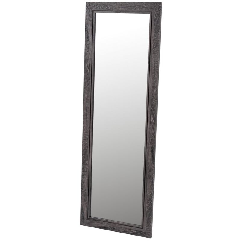 

Espejo vestidor gris de madera y MDF de 153x53 cm