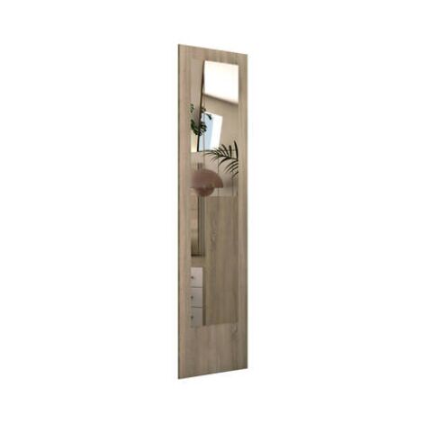 Espejo vestidor para dormitorio modelo Kansas acabado cambrian, 50cm(ancho) 194cm(alto) 1.6cm(fondo).
