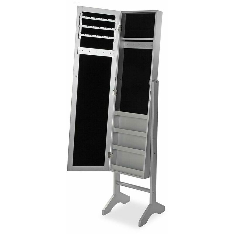 

Espejo Vestidor Plata Madera (35 x 153 x 35,2 cm) - Bigbuy Home