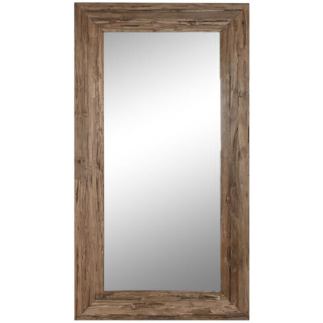 Espejo Vestidor Teca Reciclada 120X3X220 Xxl