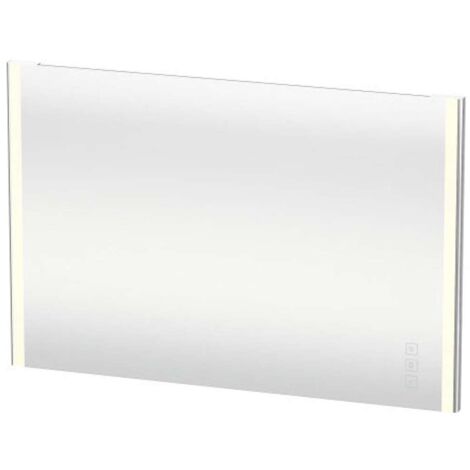 Espejo XSquare de Duravit con iluminación LED, con calefacción de