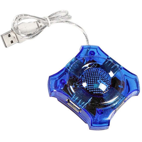 Esperanza 4 porte USB 2.0 Hub Star Blu