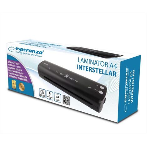 Esperanza A4 Interstellar Laminator Noir 265W
