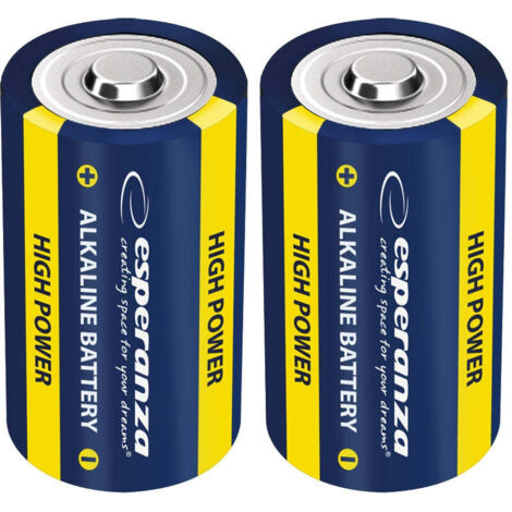 Esperanza alaline batterie d lr20 2st blase