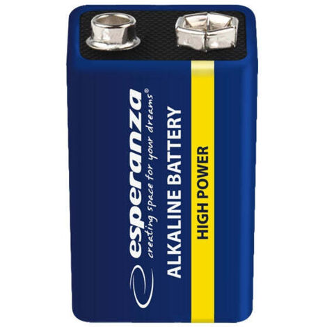 Esperanza alkaline battery 6lr61 9v 1pcs blister