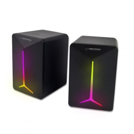 Esperanza altoparlanti usb 20 led arcobaleno frevo