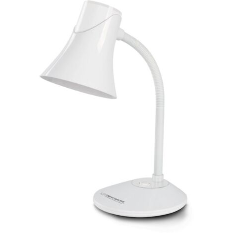 Esperanza Desk Lamp E27 Polaris White