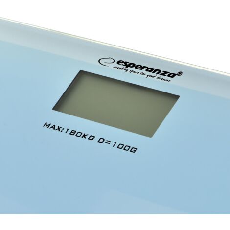Esperanza EBS002W Aerobic - Badezimmerwaage, Farbe white
