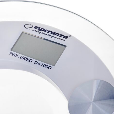 Esperanza EBS008W báscula de baño Rectángulo Blanco Báscula personal electrónica