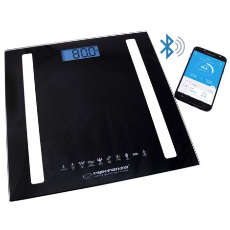 Esperanza EBS016K pèse-personne Pèse-personne électronique Carré Noir