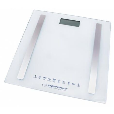 Esperanza EBS016W báscula de baño Plaza Blanco Báscula personal electrónica