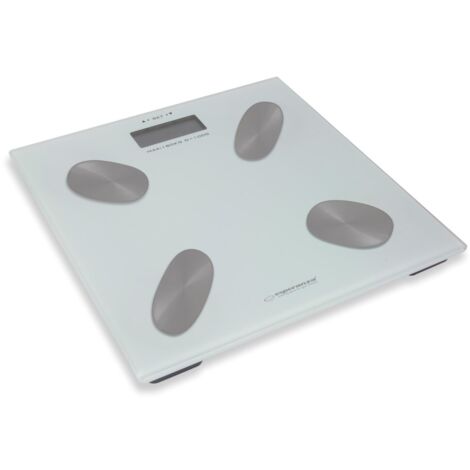 Esperanza ebs022w bilancia pesapersone elettronica quadrata bianco