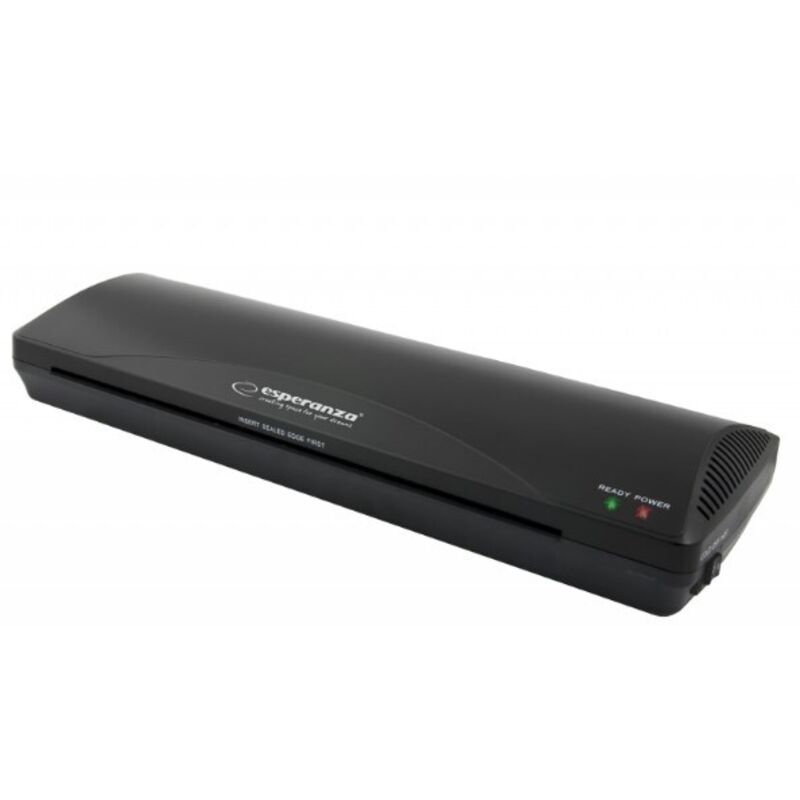 Esperanza - Plastifieuse EFL003 Plastifieuse à froid/chaud 250 mm/min Noir Esperanza - Plastifieuse EFL003 Plastifieuse à froid/chaud 250 mm/min Noir