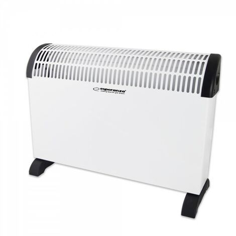 Plein Air Chauffage à convection d'air carré TCT-2000 - 750/1500/2000W -  Thermostat réglable - Blanc