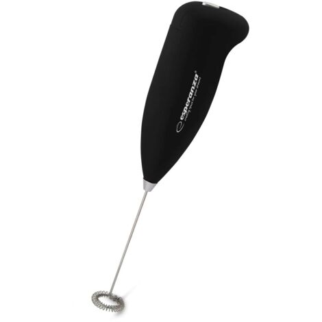 Esperanza EKF001K schiumatore di latte manuale nero