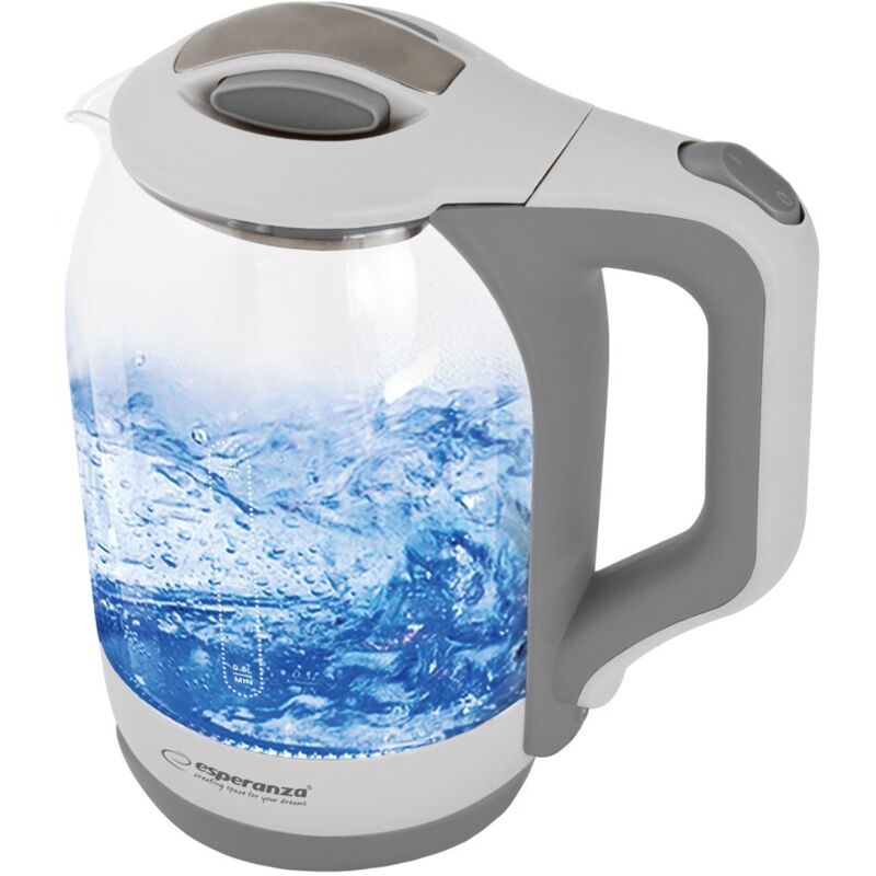 Esperanza - Ekk025w Elektrischer Wasserkocher 1, 7 L Weiß, Multicolor 1500 W
