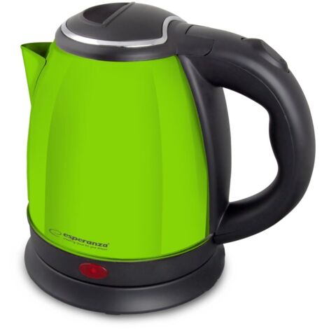 Esperanza ekk128g bouilloire electrique noir et vert