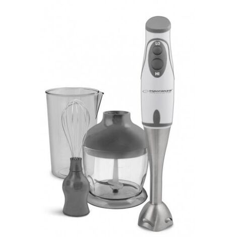 Esperanza EKM003E licuadora 0,75 L Mélangeur par immersion 450 W Gris, Blanco
