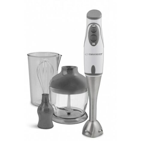ESPERANZA EKM003E PESTO MIXEUR PESTO 450 W MÉTAL BLANC GRIS
