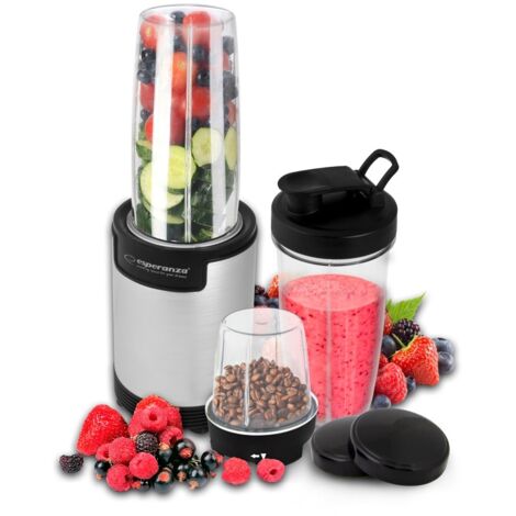 Esperanza ekm030 nutri mixeur argente et noir