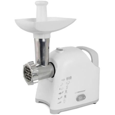Esperanza EKM033 Picadora de Carne Eléctrica Blanca Potente