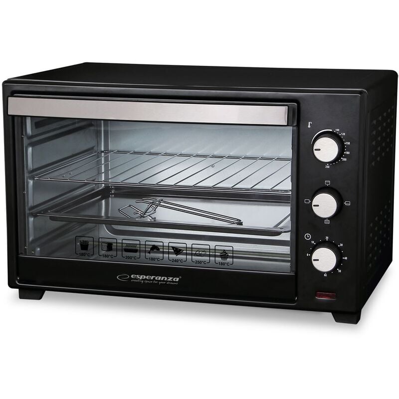 Esperanza - EKO008 Miniforno 20 l 1600 w Nero