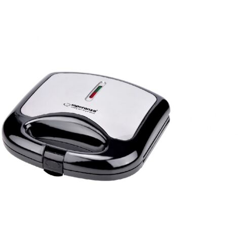 Esperanza EKT011 Macchina per Toast Nero e Bianco