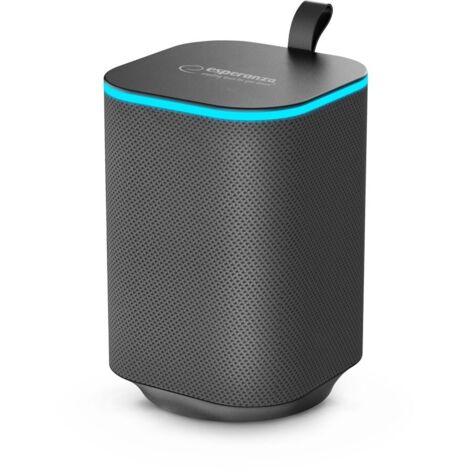Esperanza EP155 BT FM LED RGB Enceinte Noir 10W
