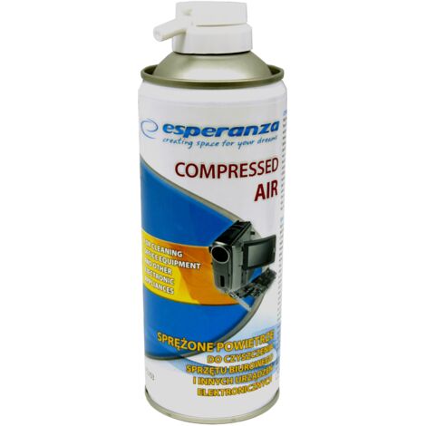 Esperanza ES103 Nettoyant à Air Comprimé Blanc et Bleu