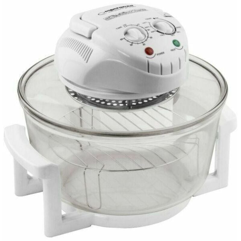 Esperanza EKO003 Combinaison halogène 12 L 1400 W Transparent, blanc