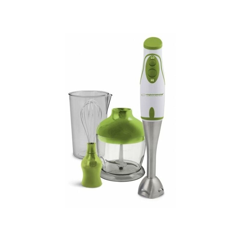 Esperanza - EKM003G pesto mixeur pesto 450 w métal blanc vert