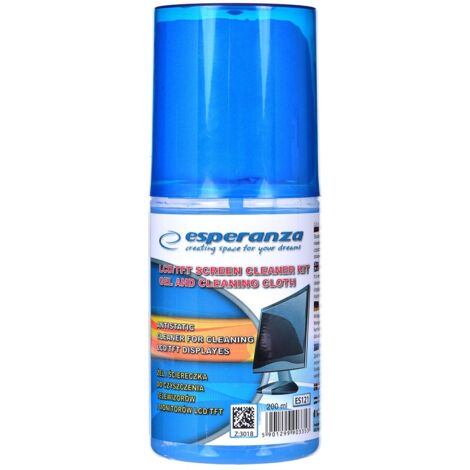 ESPERANZA Kit di pulizia per display LED / LCD/TFT / PLASMA ES121