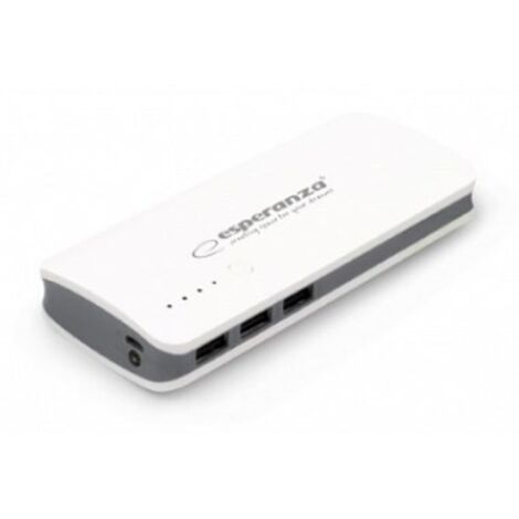 Esperanza power bank radium 8000mah whitegrey