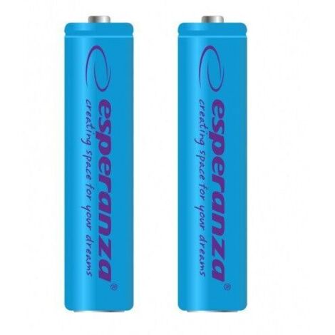 Esperanza rechargeable batteries ni mh aaa 1000mah 2pcs