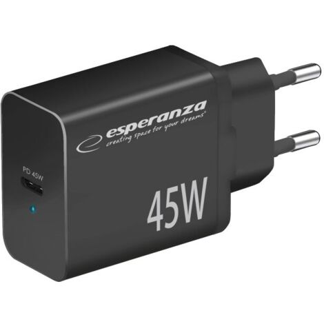 Esperanza schnellladegerat 45 w usb c pd 45 w