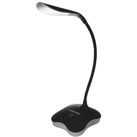 Esperanza schreibtischlampe led mimosa schwarz