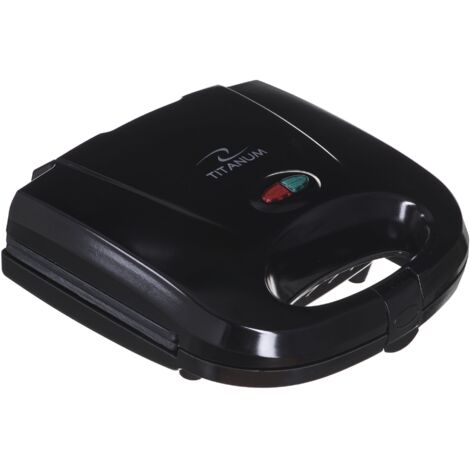 Esperanza TKT002K Titanum Sandwichera Casserole 700W, Metal PC, Negro