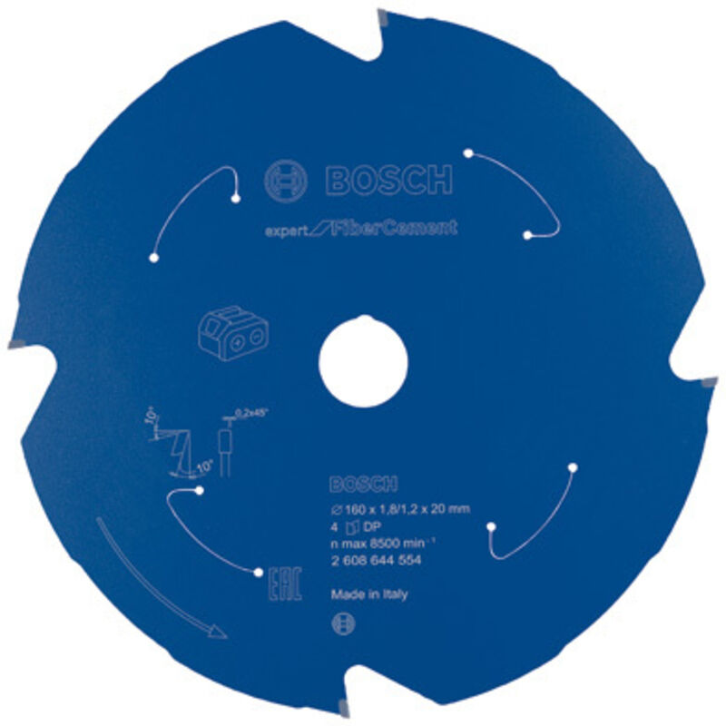 2 608 644 554 lama de lama circolare 16 cm 1 pezzo(i) - Bosch