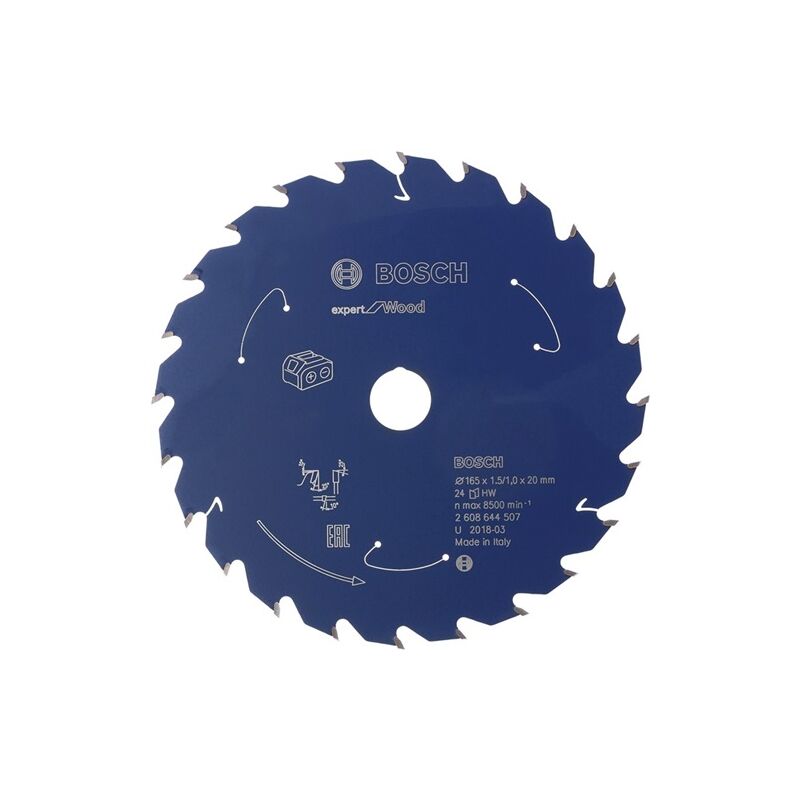 Image of Circular Sew Blatt Expert per legno AD 165mm Z.36 WZ Bohr.20mm tagliato-b.1.5mm 2608644508
