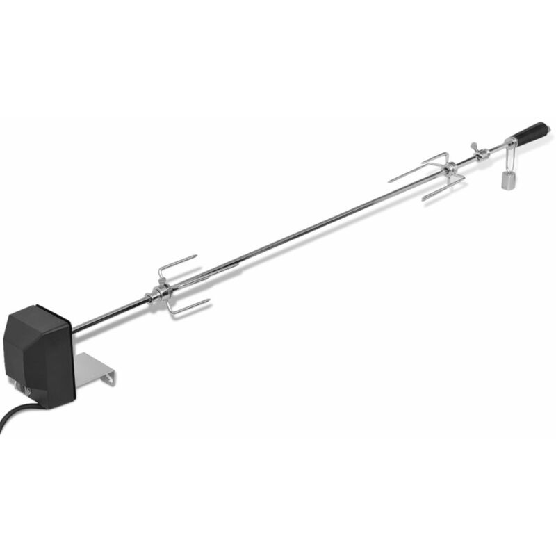 

Espeton para asados y barbacoa con motor acero 1200 mm