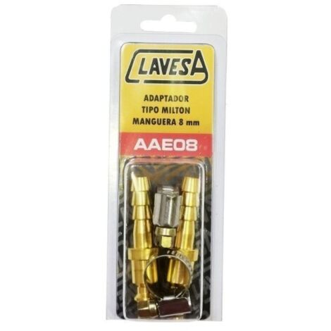 Espiga Neumatico Rapida 3/8'' Macho Dor Aae08B Clavesa