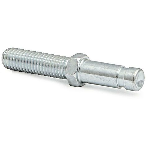espiga roscada m10x35/11 zincado valida para rueda linea d100mm.
